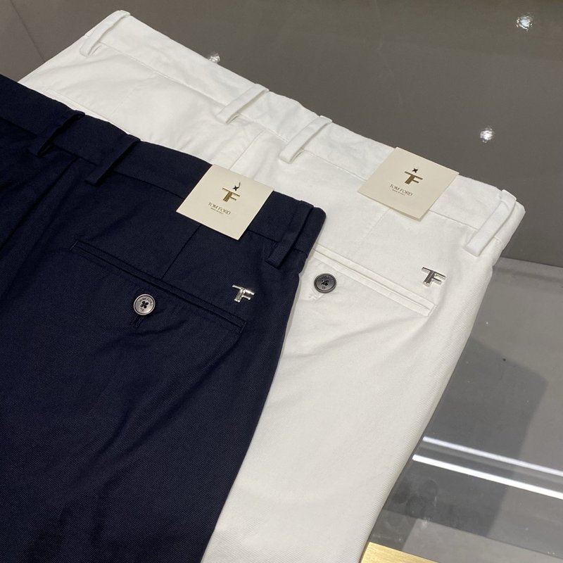 톰 포드 남성용 슬림 캐주얼 슬랙스 001-277137