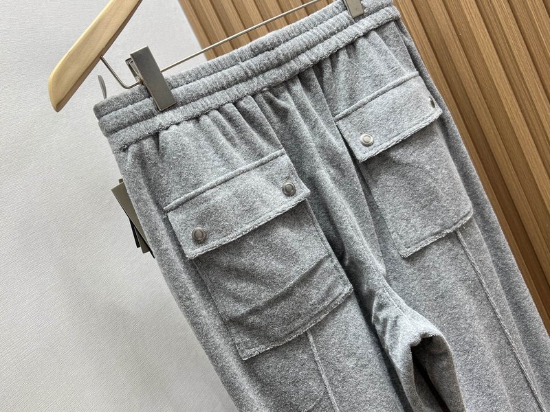 스웨이드 스타일 봄 캐주얼 바지 001-277139