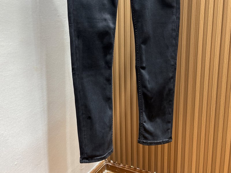 TF 블랙 데님 팬츠 001-277141