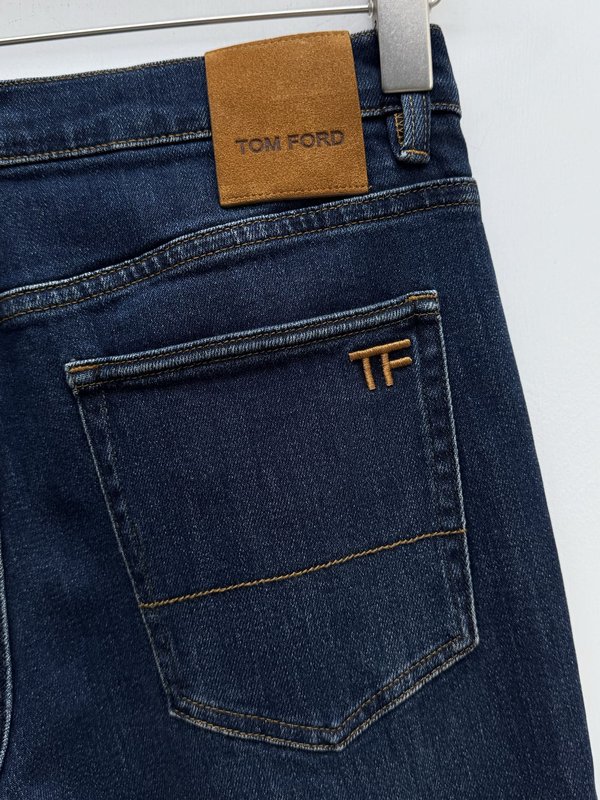 TF 로고 자수 오포켓 청바지 001-277148