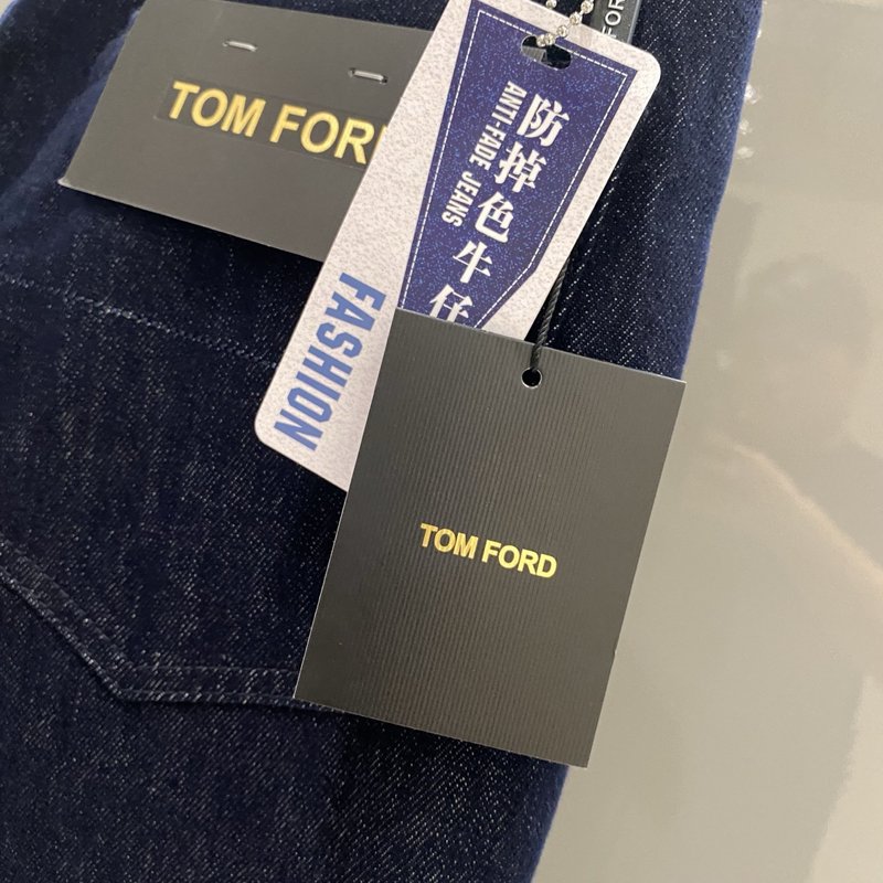 Tom Ford 남성 캐주얼 스트레이트 진 001-277149