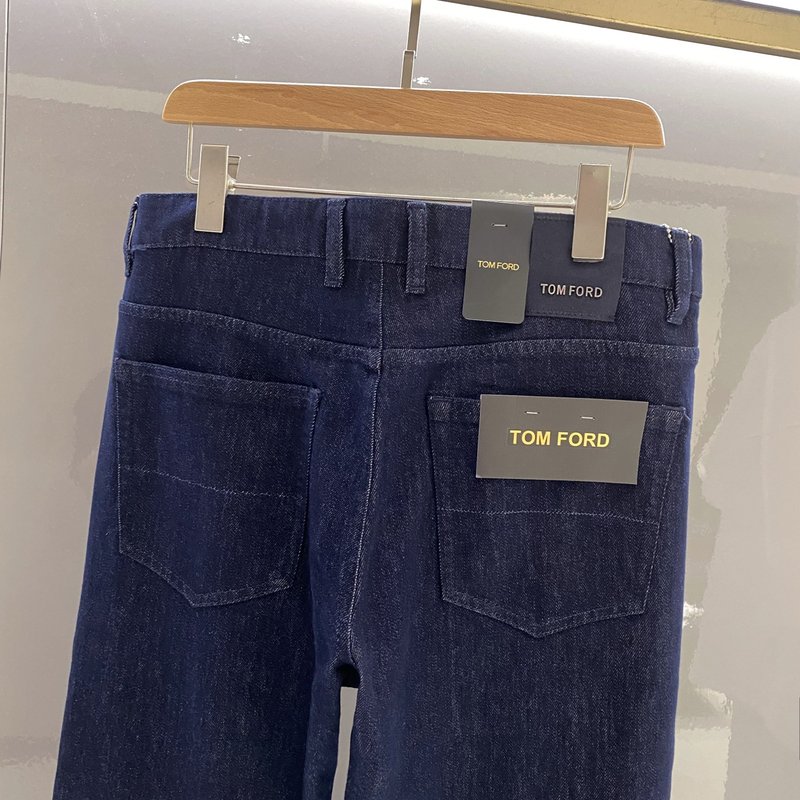 Tom Ford 남성 캐주얼 스트레이트 진 001-277149