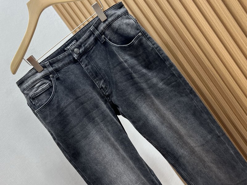 TF 가을겨울 단색 캐주얼 팬츠 001-277151