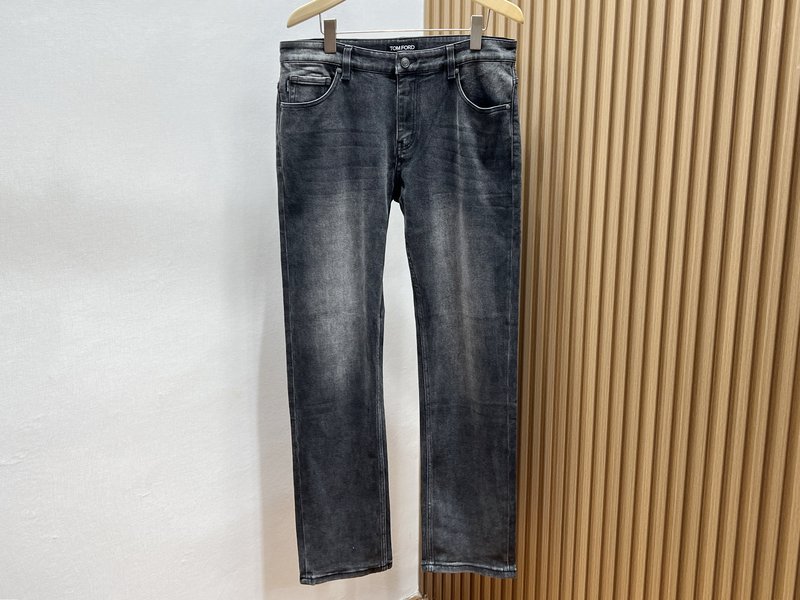 TF 가을겨울 단색 캐주얼 팬츠 001-277151