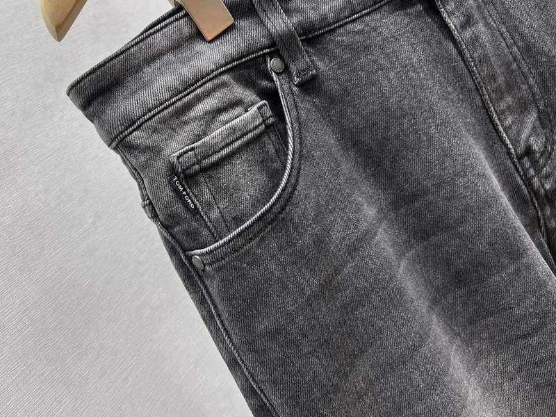 TF 가을겨울 단색 캐주얼 팬츠 001-277151