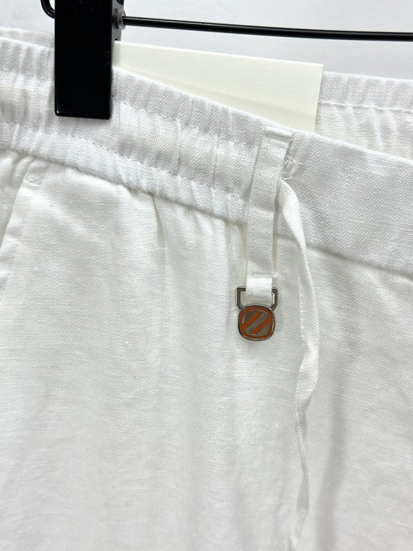Zegna 여름 리넨 슬랙스 001-277156