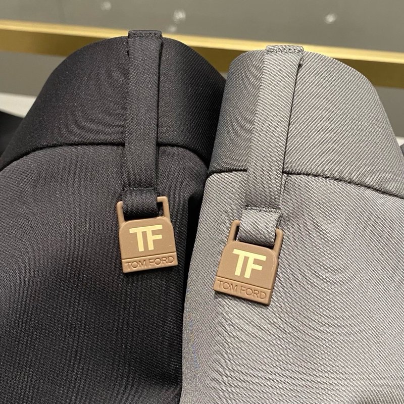 Tom Ford 남성 순면 슬림핏 정장 바지 001-277164