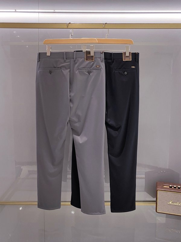 Tom Ford 남성 순면 슬림핏 정장 바지 001-277164