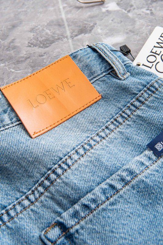 LOEWE 로에베 남성 스트레이트 진 청바지 001-277185