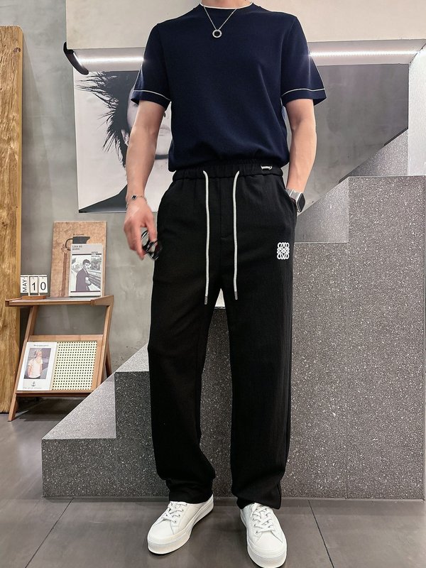 로에베 여름 신규 캐주얼 바지 001-277194