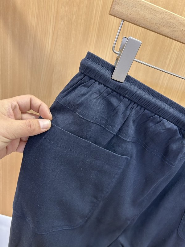 로에베 린넨 코튼 혼방 팬츠 001-277200