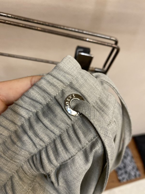 Loewe 울 자수 일자 포켓 팬츠 001-277223
