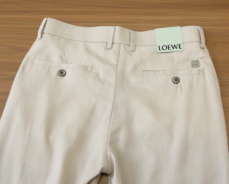LOEWE 텐셀 스트레이트 레저 팬츠 001-277228