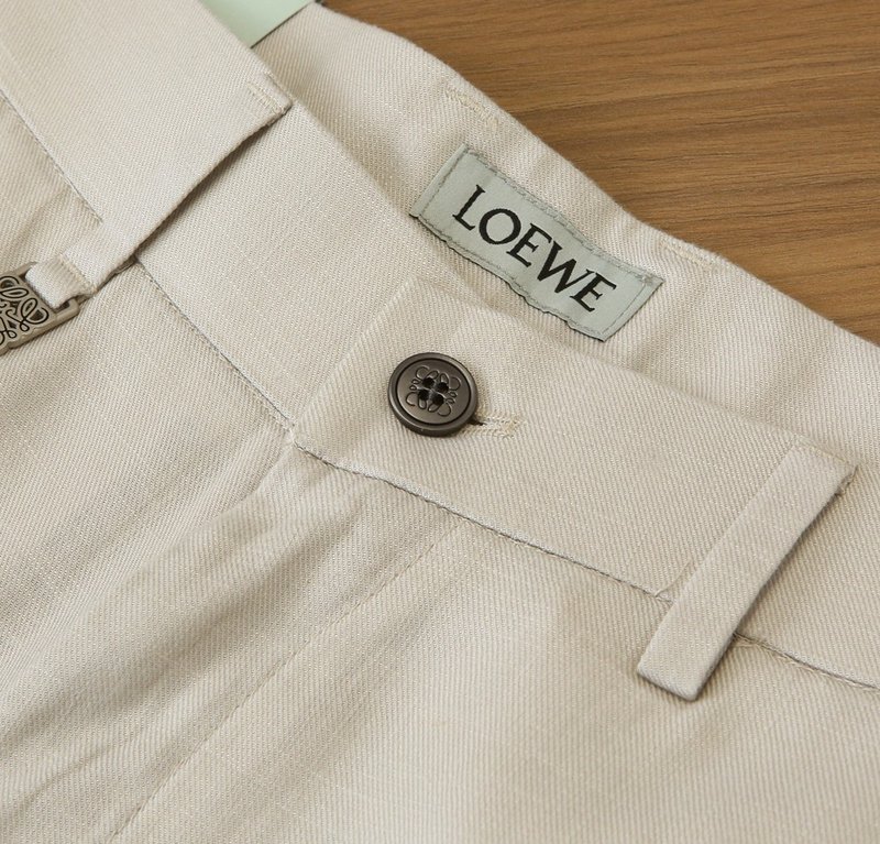 LOEWE 텐셀 스트레이트 레저 팬츠 001-277228