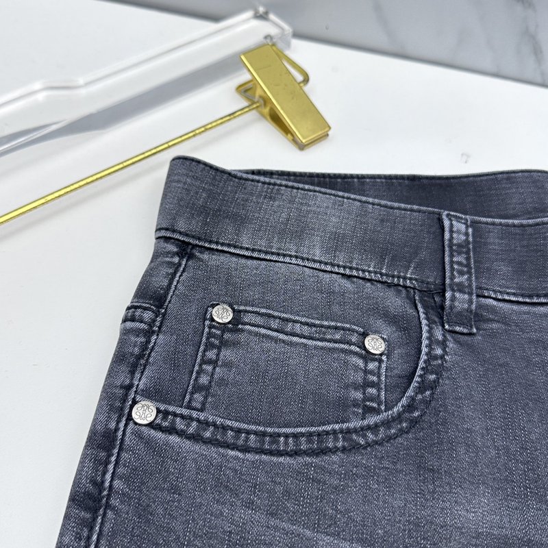 LOEWE 워싱 데님 팬츠 001-277238