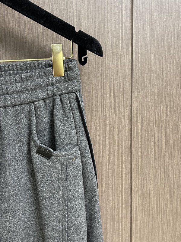 LOEWE 스트레이트 기모 팬츠 001-277240