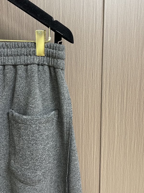 LOEWE 스트레이트 기모 팬츠 001-277240