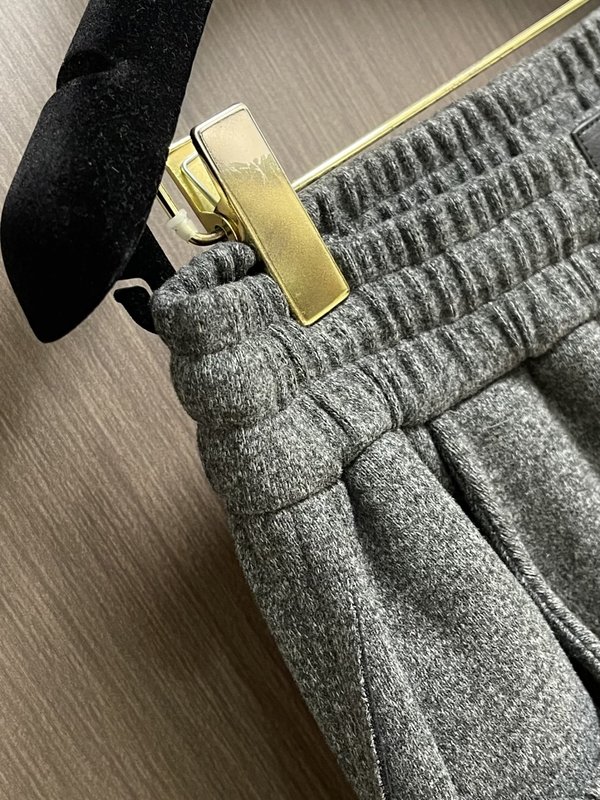 LOEWE 스트레이트 기모 팬츠 001-277240