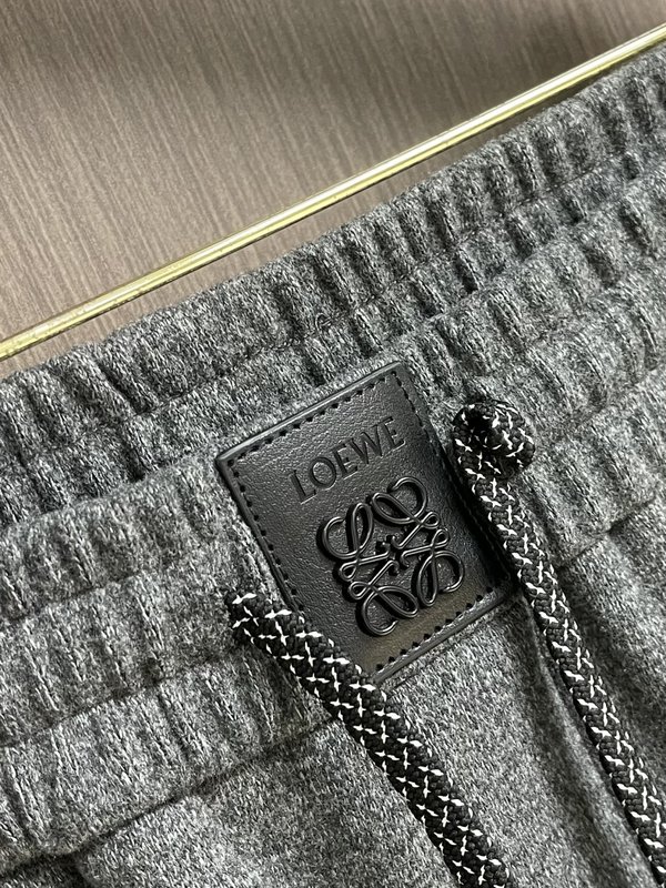 LOEWE 스트레이트 기모 팬츠 001-277240