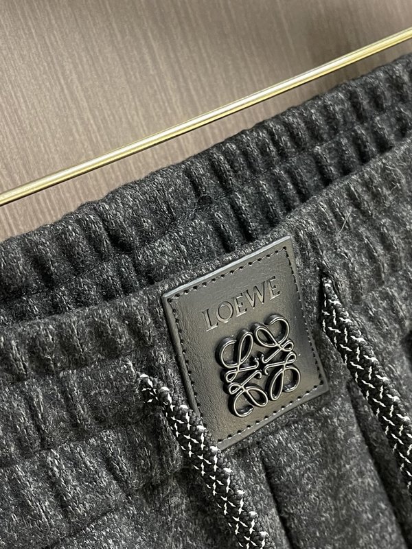LOEWE 로에베 스트레이트 기모 팬츠 001-277241