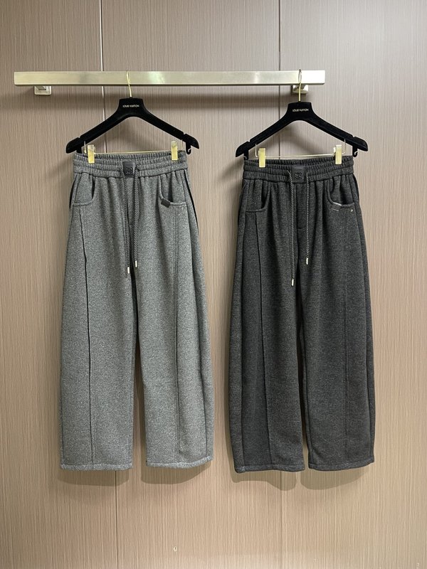 LOEWE 로에베 스트레이트 기모 팬츠 001-277241