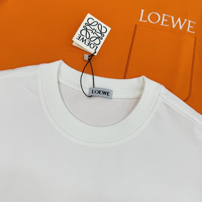 LOEWE 포켓 반팔 티셔츠 001-277242