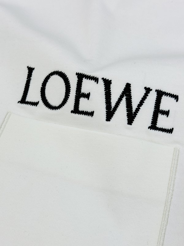 LOEWE 포켓 반팔 티셔츠 001-277242