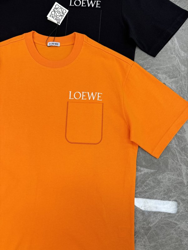 LOEWE 포켓 반팔 티셔츠 001-277242