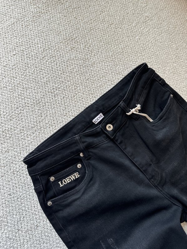 로에베 블랙 워싱 데님 진 001-277244