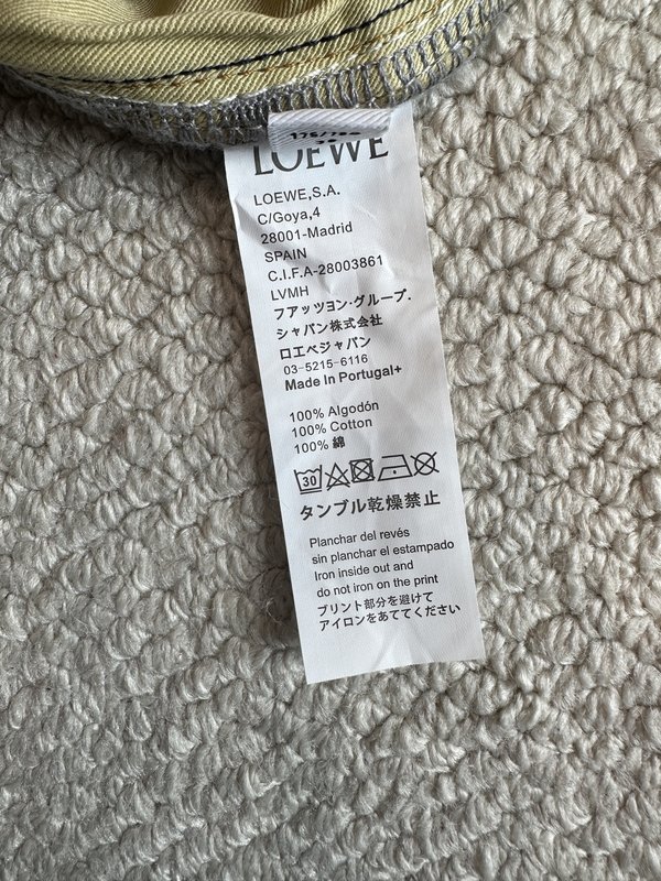 로에베 진청 워시드 데님 팬츠 001-277245