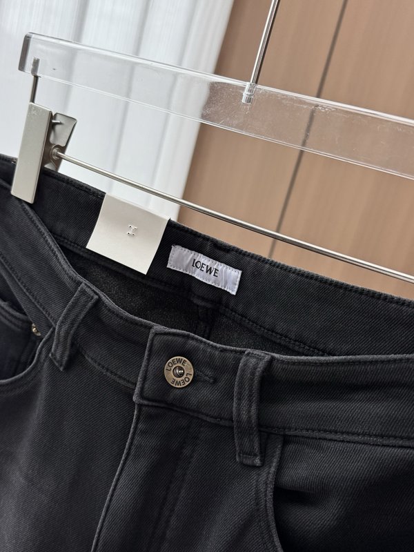 로에베 스트레이트 워싱 데님 팬츠 001-277257