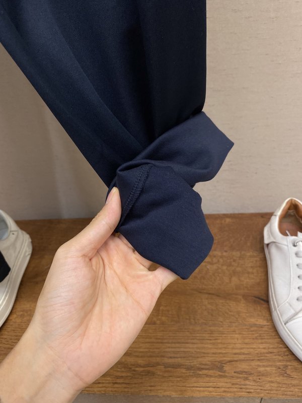 로에베 컬러블록 웨빙 밴딩 팬츠 001-277261