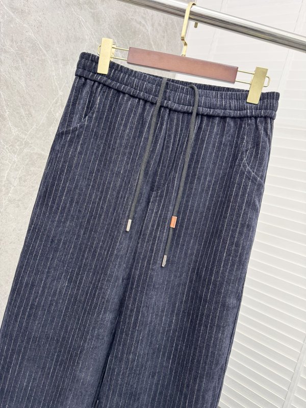 Loewe 가을겨울 캐주얼 스트레이트 팬츠 001-277280