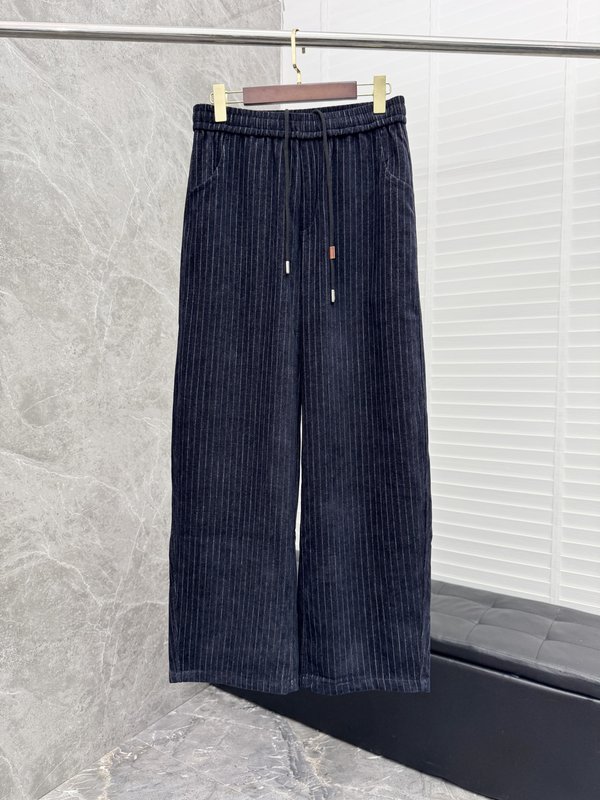 Loewe 가을겨울 캐주얼 스트레이트 팬츠 001-277280