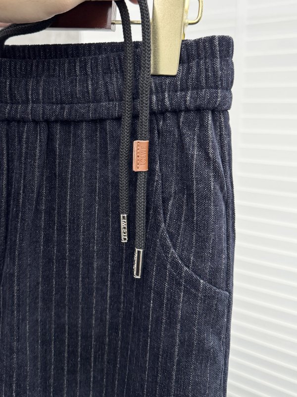 Loewe 가을겨울 캐주얼 스트레이트 팬츠 001-277280