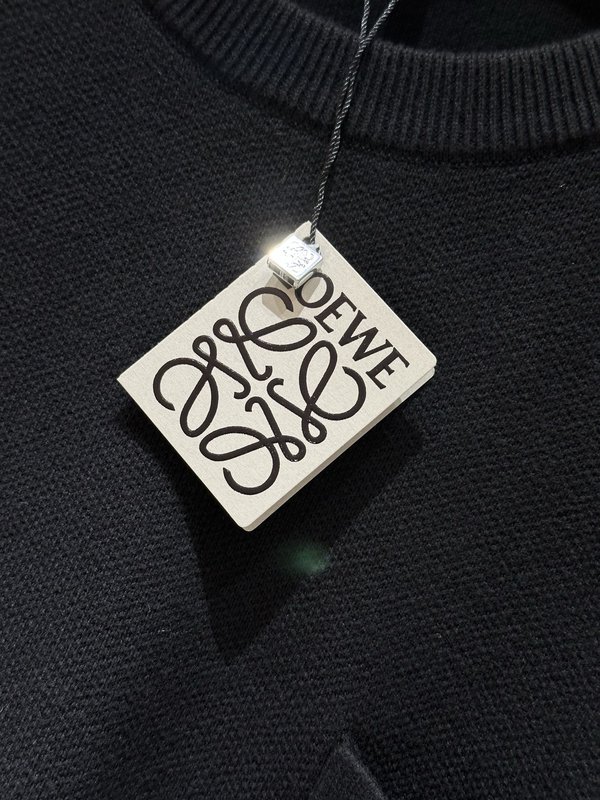 LOEWE 포켓 자카드 니트 001-277287