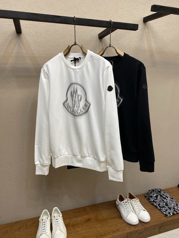 Moncler 라운드넥 풀오버 긴팔 스웨트셔츠 001-277311