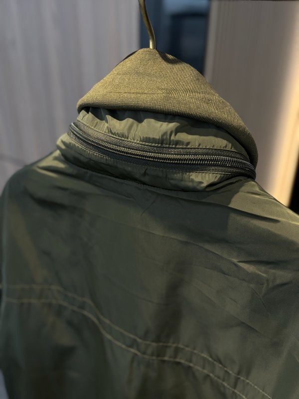 몽클레어 남성용 그린 후드 방풍 재킷 001-277321