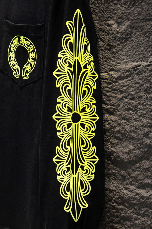 Chrome Hearts 26ss 클래식 말발 긴팔 티 001-277428