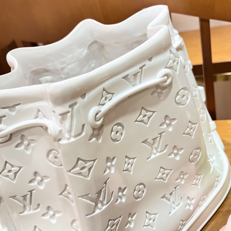 LV 백 모양 창의적인 꽃병 소품 001-277655