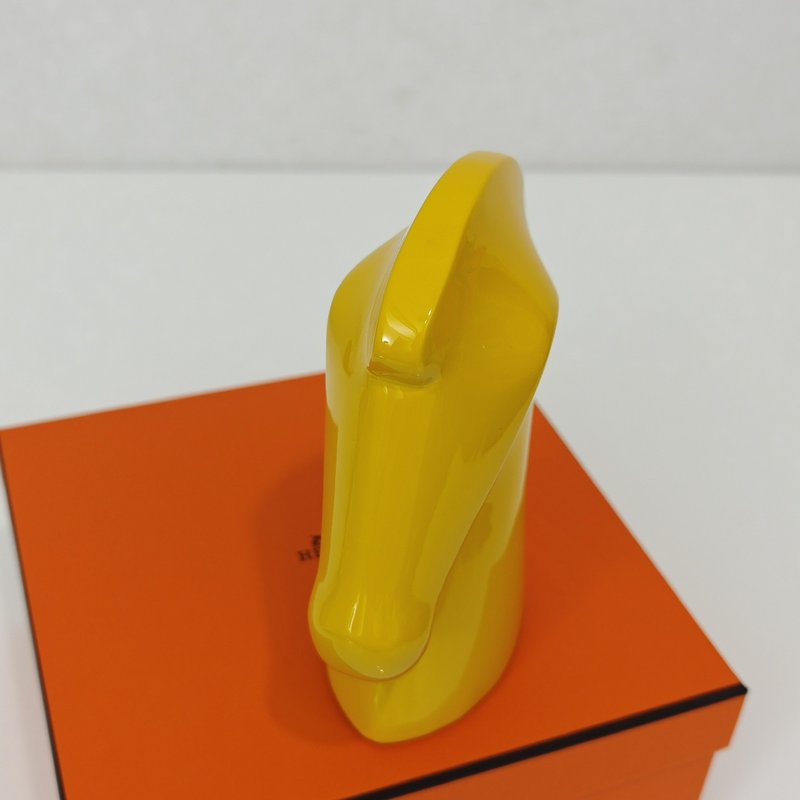 에르메스 말머리 목재 칠기 장식품 001-277676