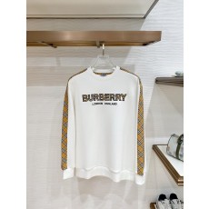 버버리 클래식 체크 패치 라운드넥 스웨트셔츠 001-277711
