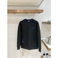 버버리 레터 자수 전마 배지 라운드넥 맨투맨 001-277713