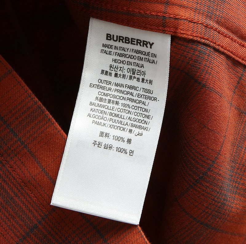 버버리 남성 롱슬리브 셔츠 001-277733