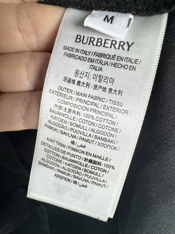 버버리 그라데이션 전마 긴팔 티셔츠 001-277745