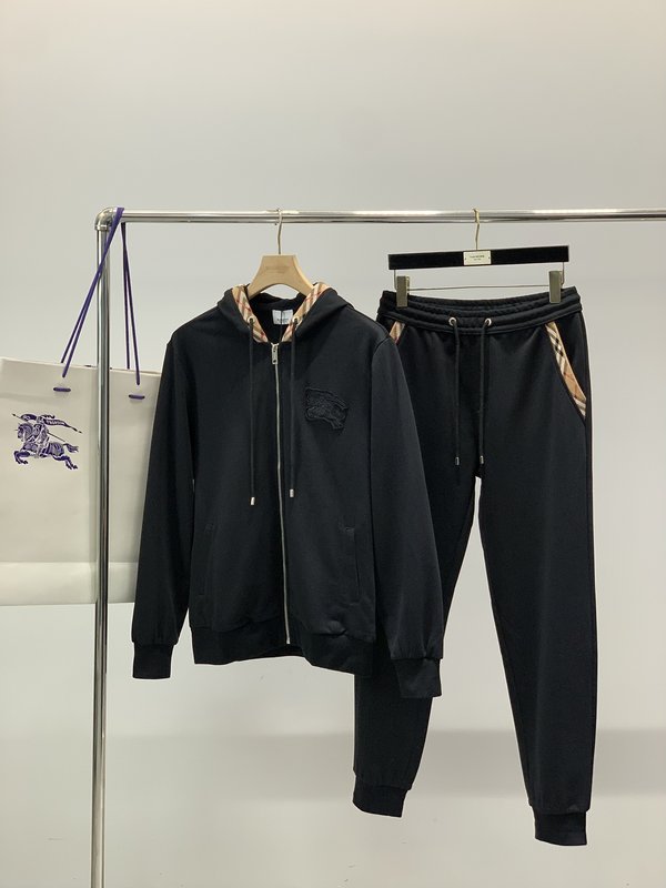 버버리 패션 캐주얼 후드 세트 001-277761