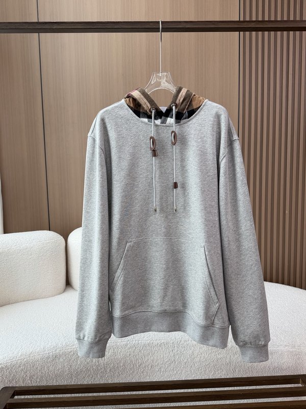 버버리 남성 면 후드 스웨트셔츠 001-277778