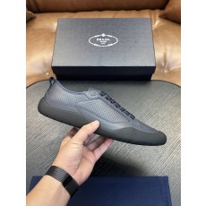 프라다 남성 나일론 패브릭 스니커즈 001-277830