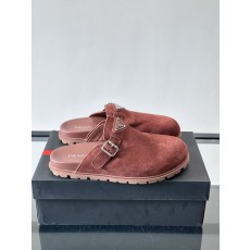 프라다 남성 스웨이드 로퍼 슬리퍼 001-277843