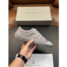 Brunello Cucinelli 스웨이드 고무창 운동 001-277859